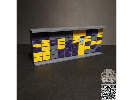 parcelle casier rec 3d print model - Mito3D
