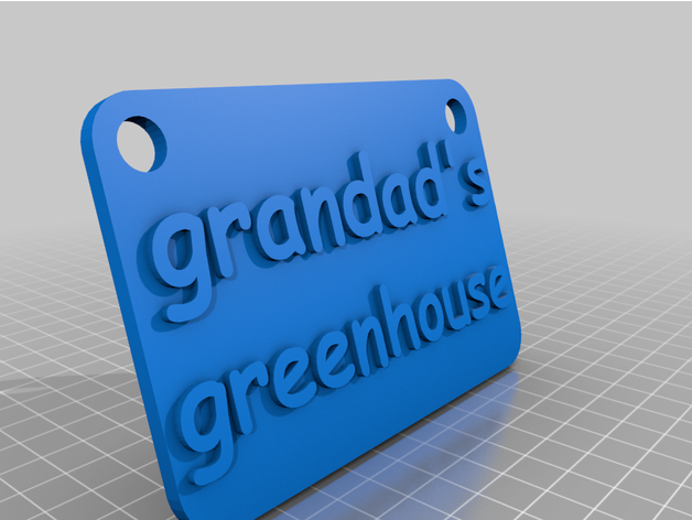 grandad's greenhouse awelshman 3D print model - Mito3D