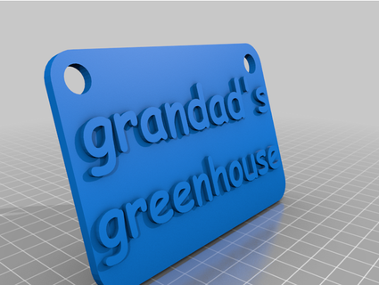 grandad's greenhouse awelshman 3d print model - Mito3D
