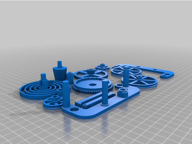 wind-up car graceygordon 3D print model - Mito3D