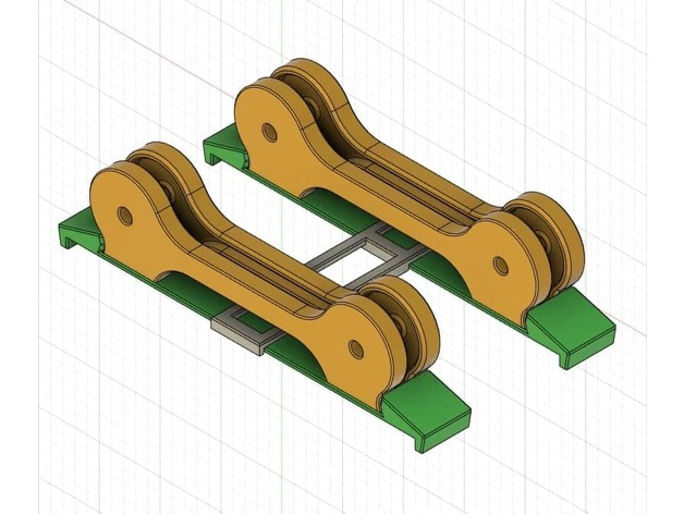 Spule Halter Unterstützung Netz e10 Erniedriger 3D print model - Mito3D