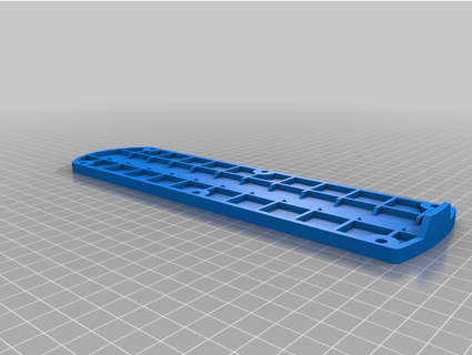 Dewalt dw705 compuesto inglete Sierra cero despeje insertar ponte gris 3d print model - Mito3D
