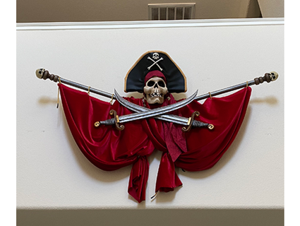 pirati caraibico parlando cranio twconstantine 3d print model - Mito3D