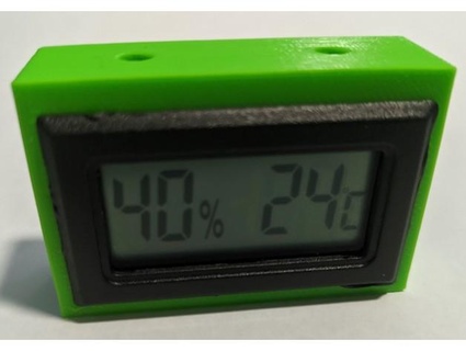 thermometer hygrometer bracket ikea lack enclosure kronflux 3d print model - Mito3D