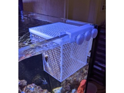 hang aquarium acclimation basket dajmasta 3d print model - Mito3D