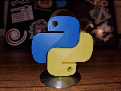 python logo mehmash 3d print model - Mito3D
