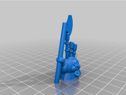 scotchling highlanders support required quickfootie 3d print model - Mito3D