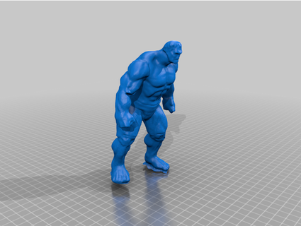 hulk gerado revopoint pop 3d print model - Mito3D
