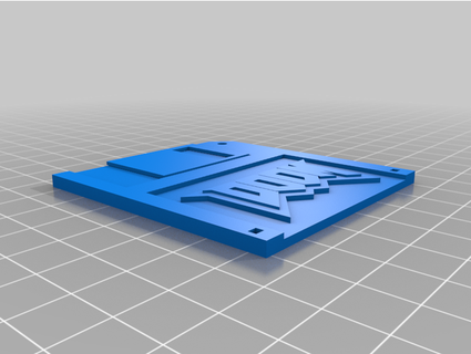 doom floppy disc phg201 3d print model - Mito3D