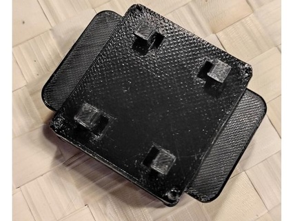 bicycle computer adapterplate teasi deepblackperleffekt 3d print model - Mito3D