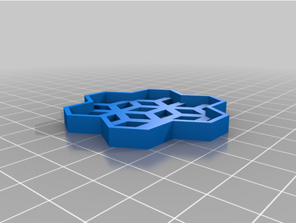 3d cubes pattern piece hanger tomo designs 3d print model - Mito3D