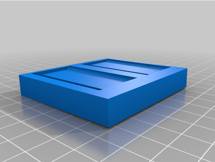 9v holder cube factor 3d print model - Mito3D