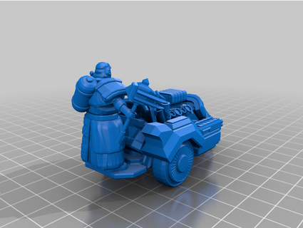 post apoc scifi vehicles hossdelgado 3d print model - Mito3D