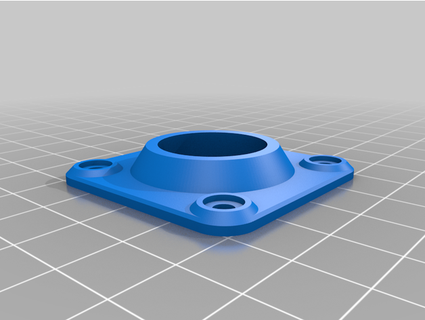 nema 17 - z motor relief ball bearing poweredition 3d print model - Mito3D