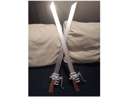 Shingeki Kyojin Schwert Oscar Druck 3d print model - Mito3D