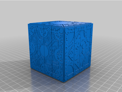 puzzle box w maze remix eyeyron 3d print model - Mito3D