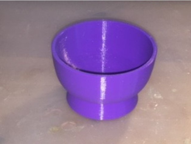 semplice ciotola awelshman 3D print model - Mito3D