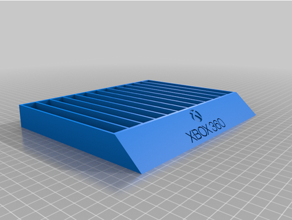 xbox 360 Spiel Halter Unterstützung bombelex 3d print model - Mito3D
