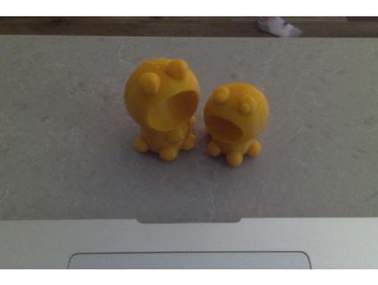 Portakal kurbağa Doğrulanmış 3d print model - Mito3D