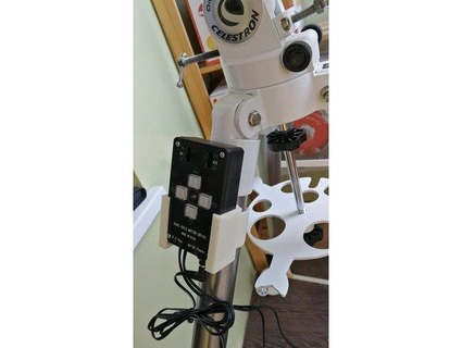 holder astronomic mount motor controller celestrone wizalex 3d print model - Mito3D