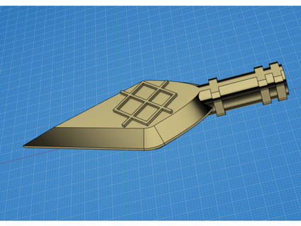 gungnir spear head zaphodus 3d print model - Mito3D