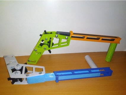 remix rubber band gun vijit 3d print model - Mito3D