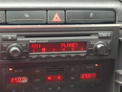 audi car radio buttons dapaddy 3d print model - Mito3D