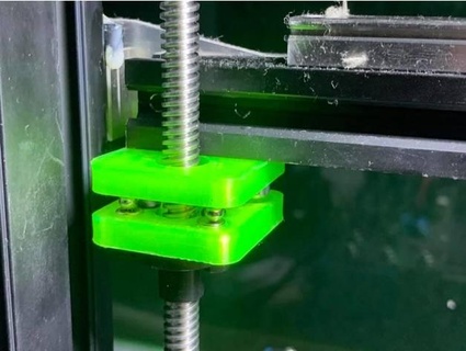 rat plate forme cast axe anti osciller suif 3d print model - Mito3D