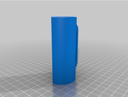manopla mag suporte nicrfe 3d print model - Mito3D
