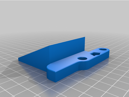 ender 5 direct drive plate supports tikalsport 3d print model - Mito3D