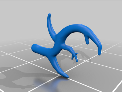 anime antler spuzzle 3d print model - Mito3D