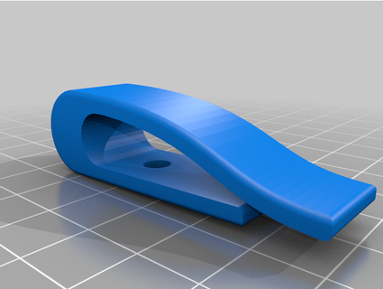 clip para colar em headset lucasfjm 3d print model - Mito3D