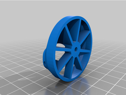 caster wheel wima88 3d print model - Mito3D