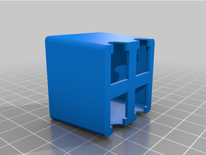 grodan tray 40 mm 1 5 rockwool cubes citizen2718 3d print model - Mito3D
