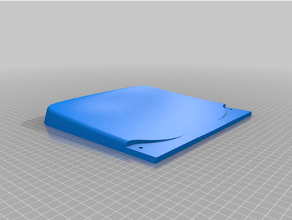 rear concave footpad yourmom333 3d print model - Mito3D