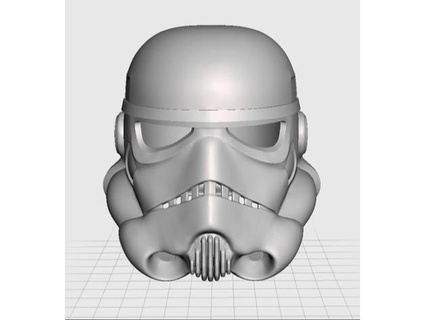 Stormtrooper capacete vestível yamokoyagami 3d print model - Mito3D