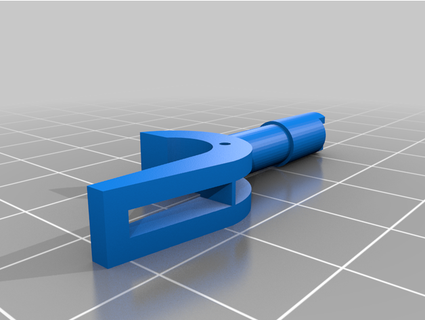 technics sl-d202 turntable tone arm rest clip slicemaker 3d print model - Mito3D