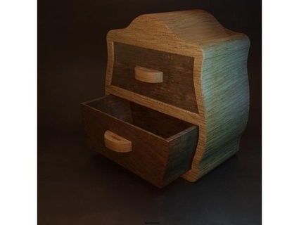 chest drawers alexstormnd 3d print model - Mito3D