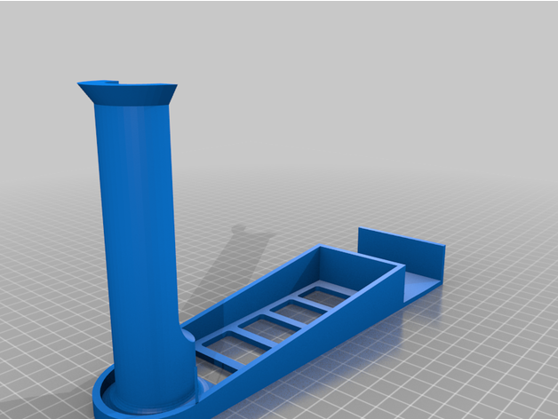 spool holder 20 x 40 top profile fabry 68 3D print model - Mito3D
