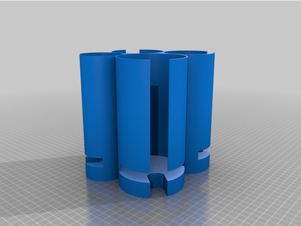 deckelspender lid dispenser jossele 3d print model - Mito3D