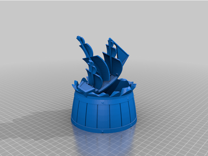 kraken planter pot sp4rkai 3d print model - Mito3D
