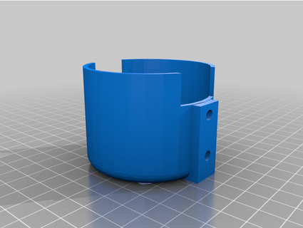 xiaomi mi vacuum cleaner mini - cup holder wallmount pr1nce 3d print model - Mito3D