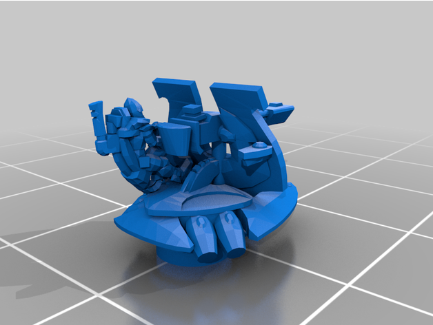 old space dweller citizen thezomby 3D print model - Mito3D