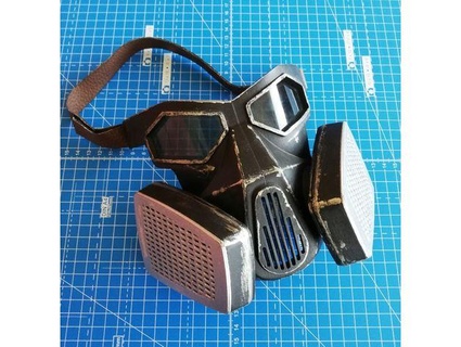 fallout raider mask laci legath 3d print model - Mito3D