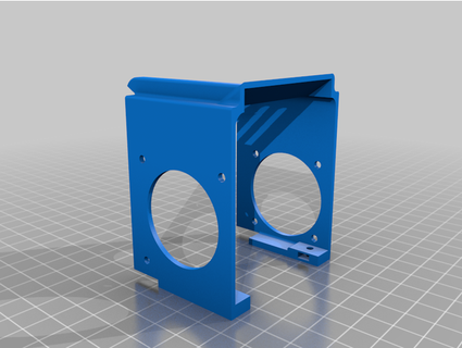 anycubic i3 Mega hotend cover body 39 3d print model - Mito3D