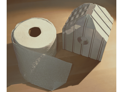 banheiro papel tecido caixa berserkerscientist 3d print model - Mito3D