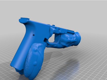 cock19 airsoft prop non functional notanaftagent 3d print model - Mito3D