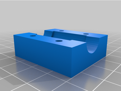 yastık blok para temel DHW vagnoprog 3d print model - Mito3D
