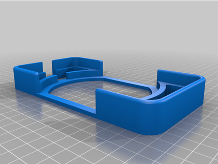 wireless charger cradle parametric jabixby 3d print model - Mito3D