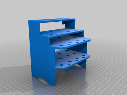 herramienta estante soporte bluewing58 3d print model - Mito3D
